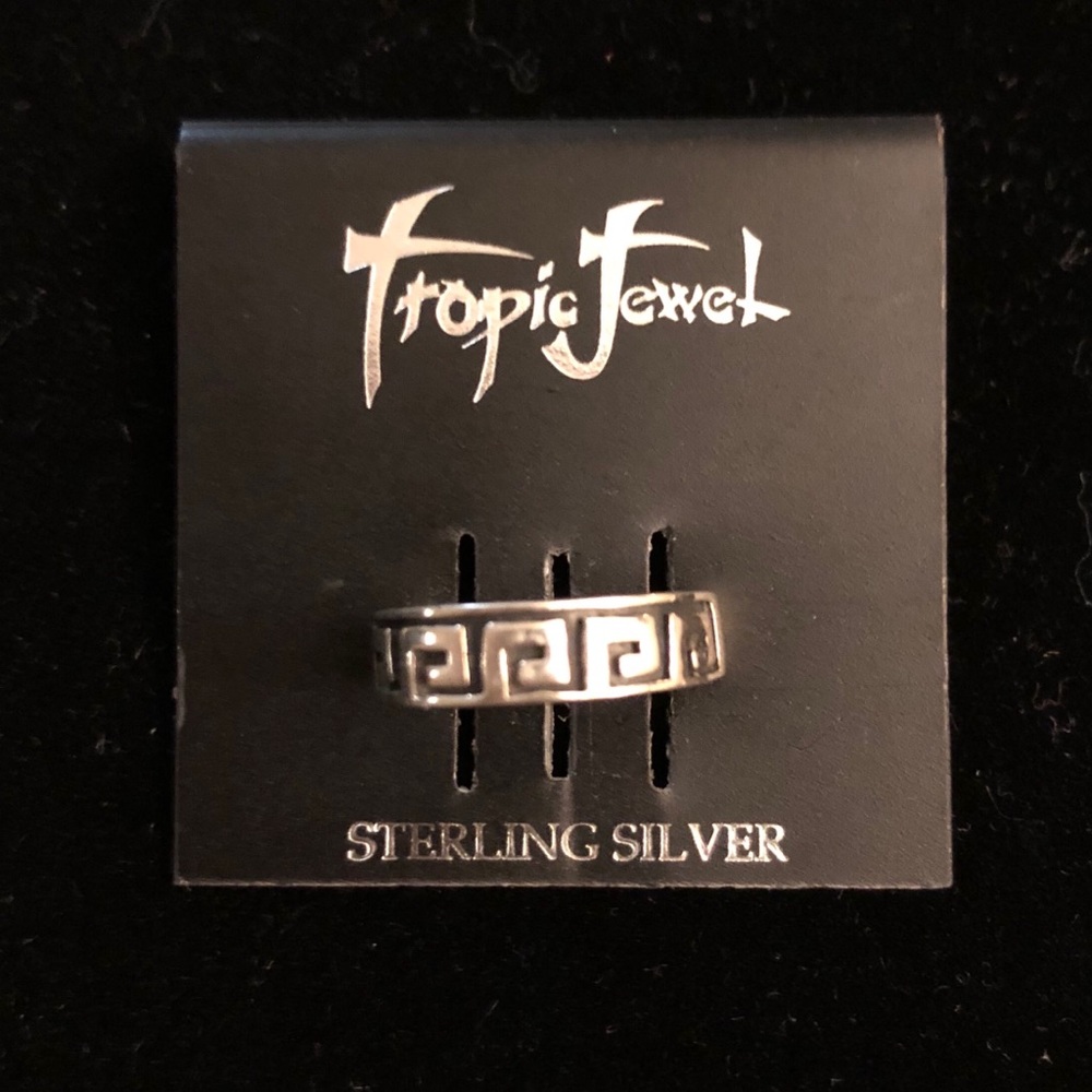 Sterling silver toe ring